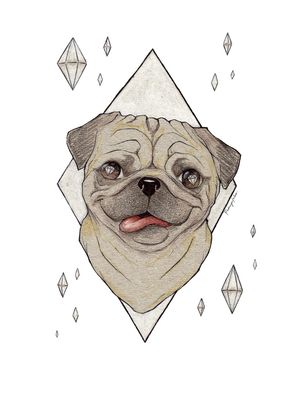 PUG IN THE SKY WITH DIAMONDS