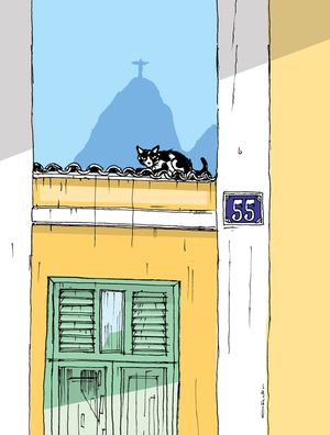 GATO NO TELHADO