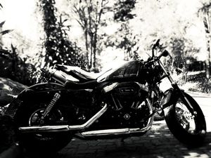 MOTORCYCLE CLASSIC- HARLEY DAVIDSON I E