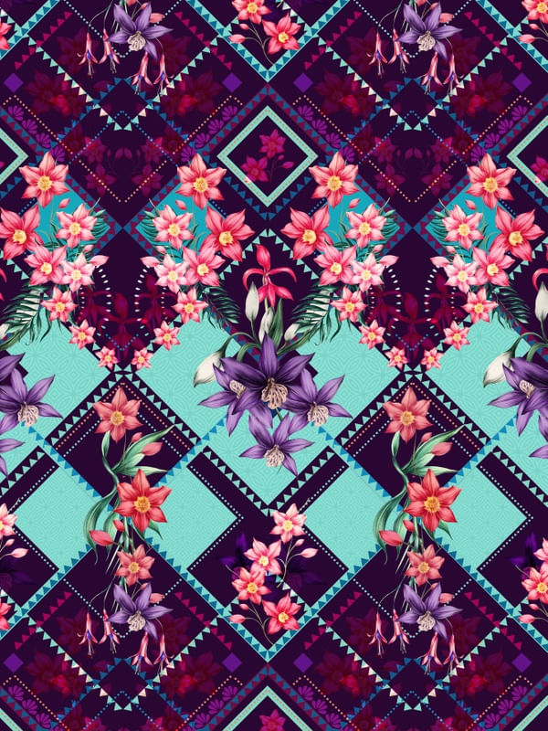 FLORAL GEOMÉTRICO