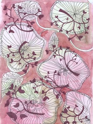 AQUARELA SURPRESA DE AMORA