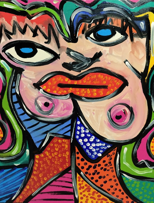 CUBISM GIRL COLORS