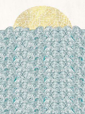 SUNNY TRIBAL WAVES