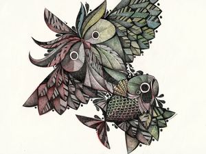 OWL AND FISH