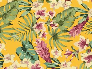 GEOMETRIC FLOWERS III