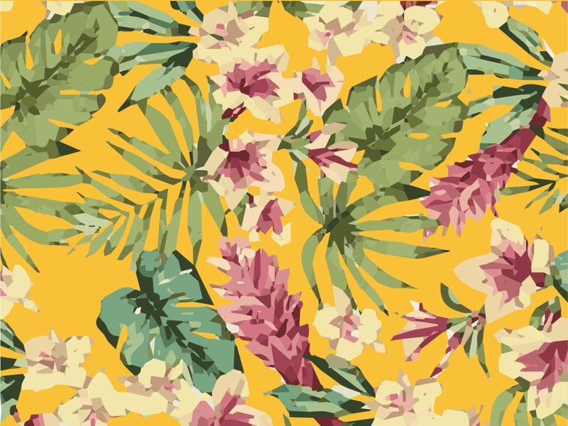 GEOMETRIC FLOWERS III