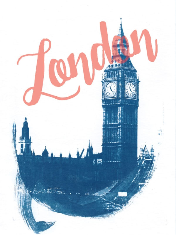 CIANOTIPIA BIG BEN LONDON
