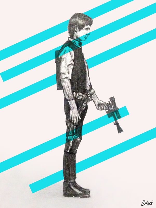 HAN SOLO BLUE