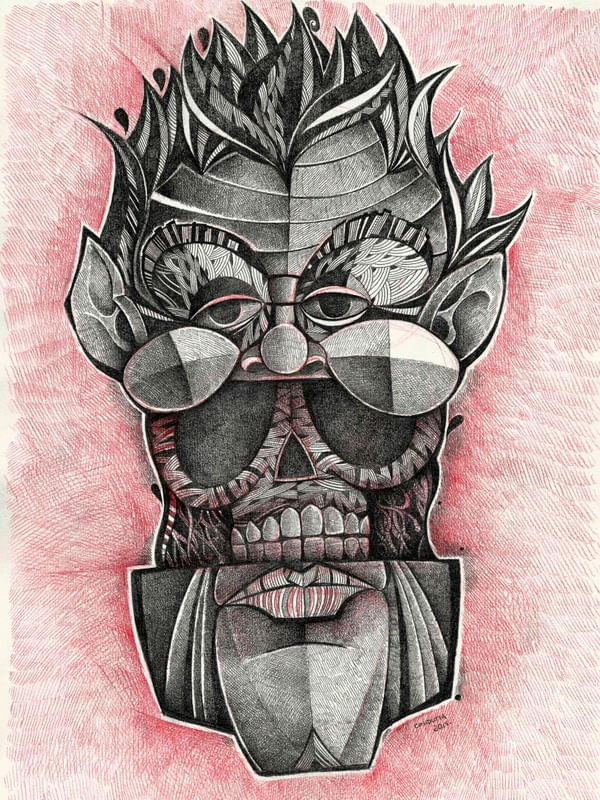 FACE AND SKULL