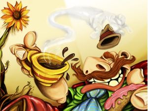 MORANGO COM CAFÉ