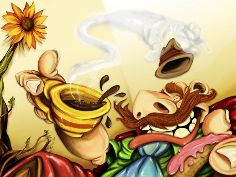 MORANGO COM CAFÉ