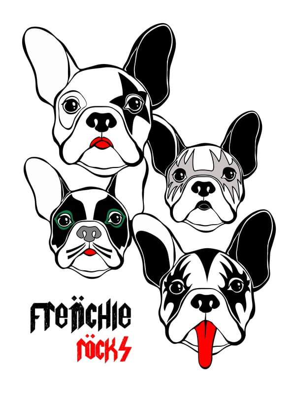 FRENCHIE ROCKS - BULLDOG