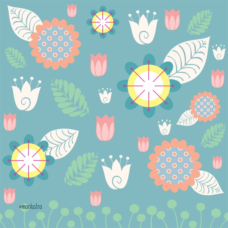 FLORAL MARILUSTRA