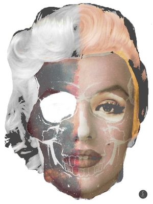 SKULL MARILYN