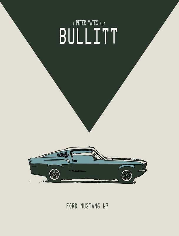 BULLITT- SÉRIE CARROS- FILMES