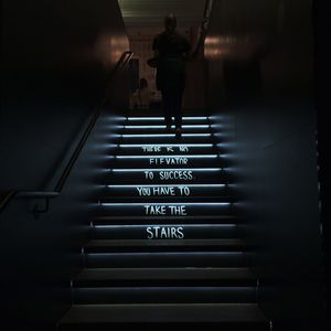 YOU HAVE TO TAKE THE STAIRS