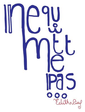 NE ME QUITTE PAS