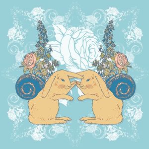 BUNNIES N ROSES