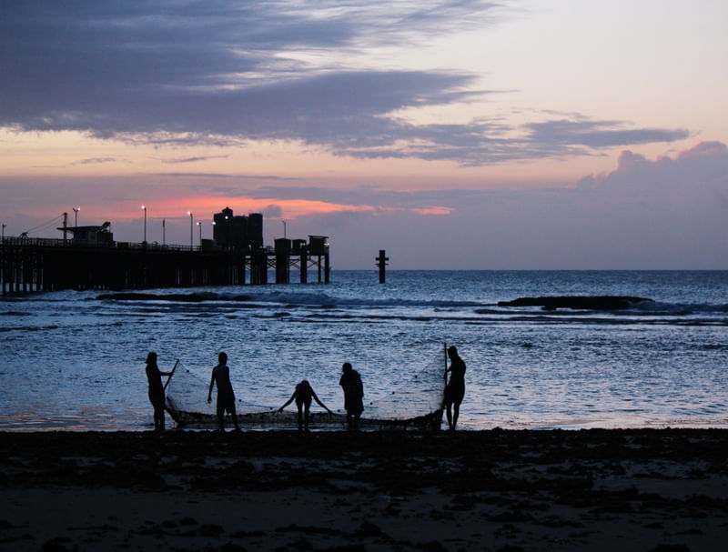 PESCADORES DO PÔR DO SOL