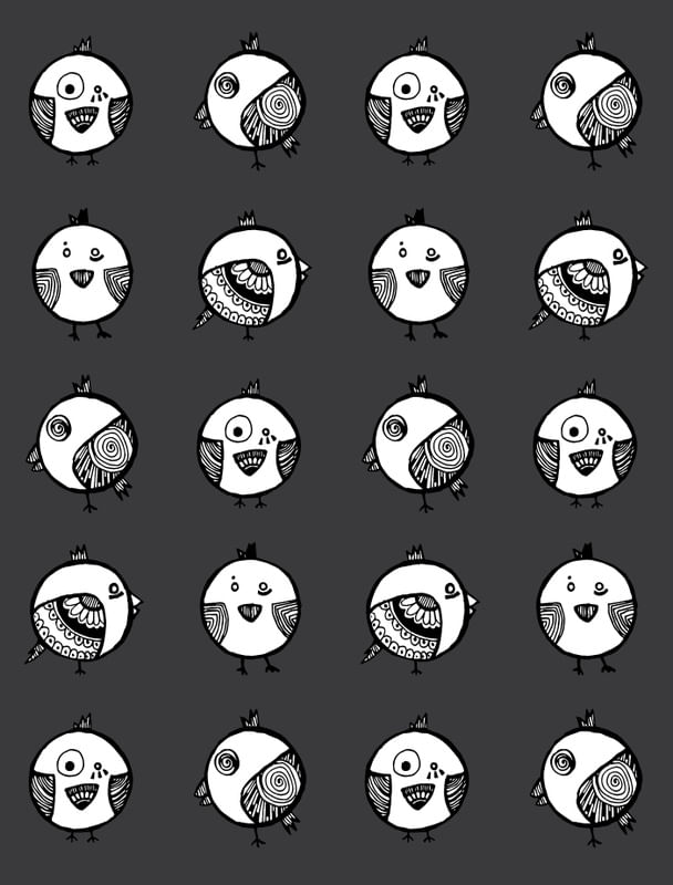 POÁ DOT BIRD