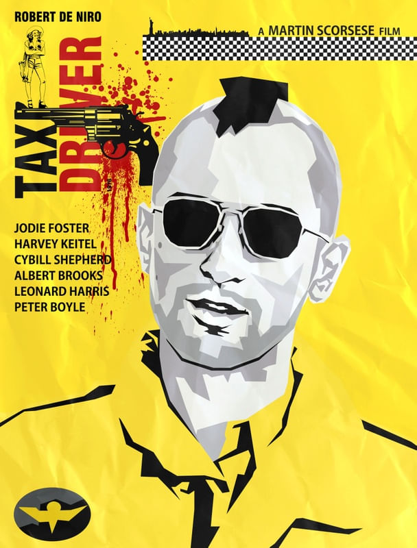 TAXI DRIVER YELLOW