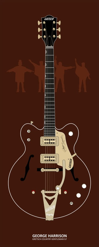 GEORGE GUITAR - BEATLES 2
