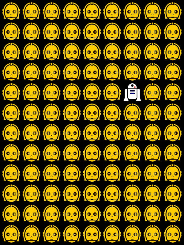 C3PO TEXTURE - STAR WARS