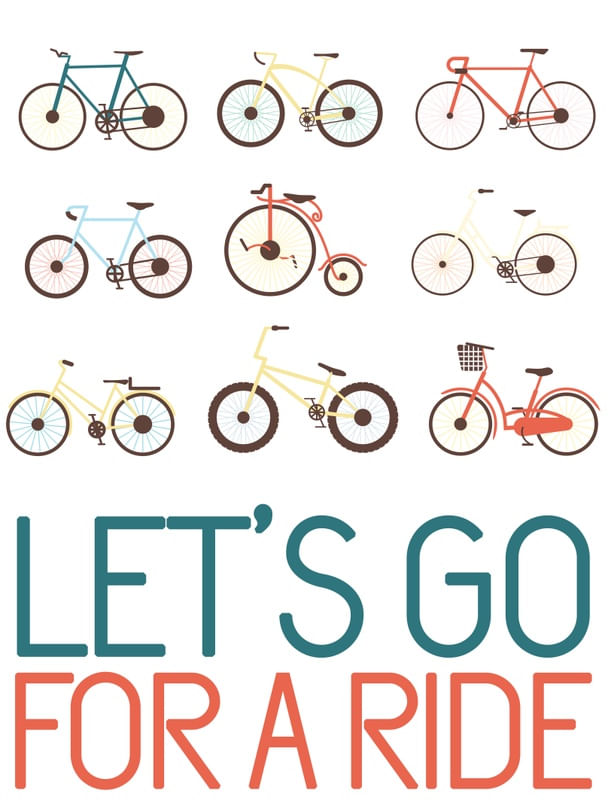 LET´S GO FOR A RIDE