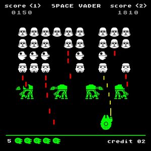 SPACE VADER - ATARI - STAR WARS