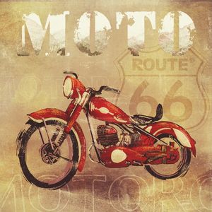 MOTO VERMELHA