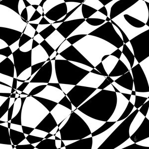 SÉRIE ABSTRATOS-CAÓTICO 2 (PRETO)