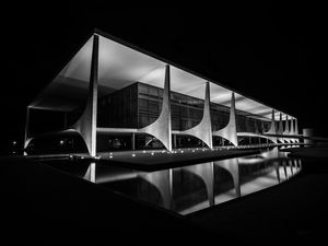 BRASÍLIA - ARQUITETURA NOTURNA - PALÁCIO DO PLANALTO PB