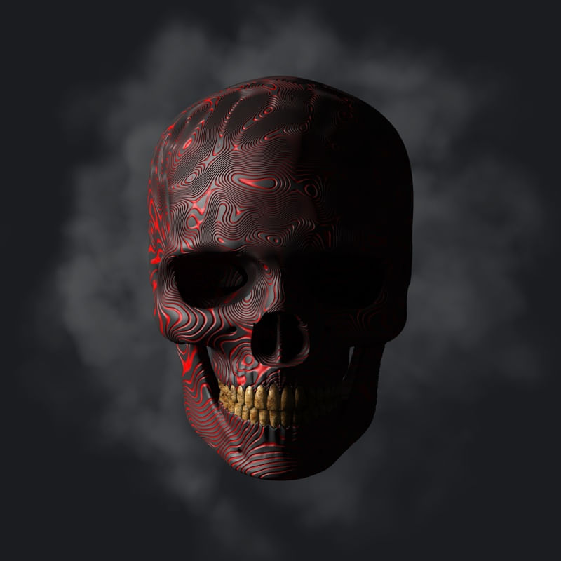 RED SKULL 01