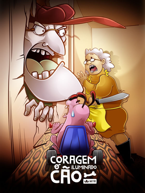 CORAGEM, O CÃO ILUMINADO