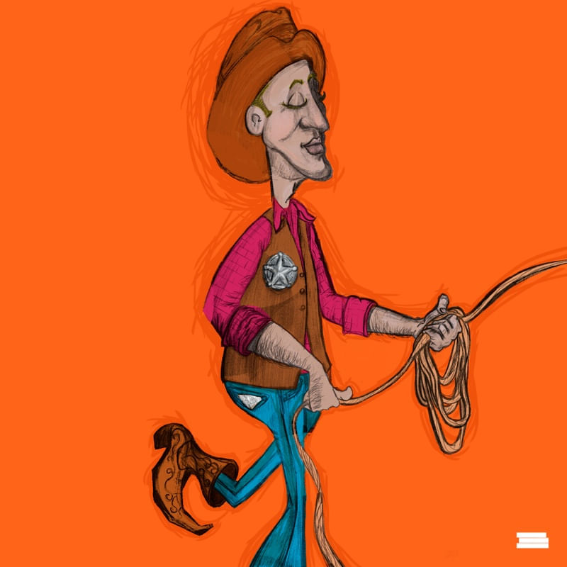 CLOWN COWBOY