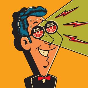 XRAY SPECS VINTAGE CARTOON