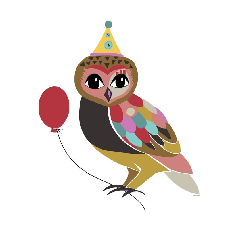 CORUJA NA FESTA