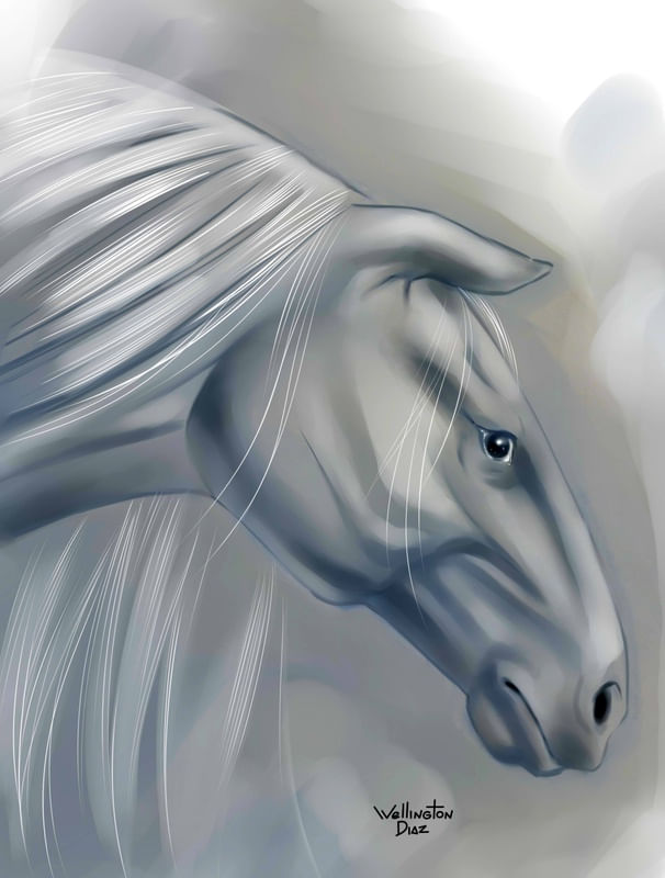 CAVALO DE PRATA
