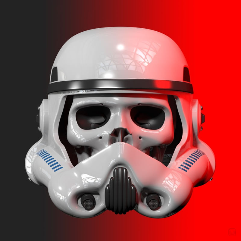 STORMTROOPER SKULL 01 - STAR WARS