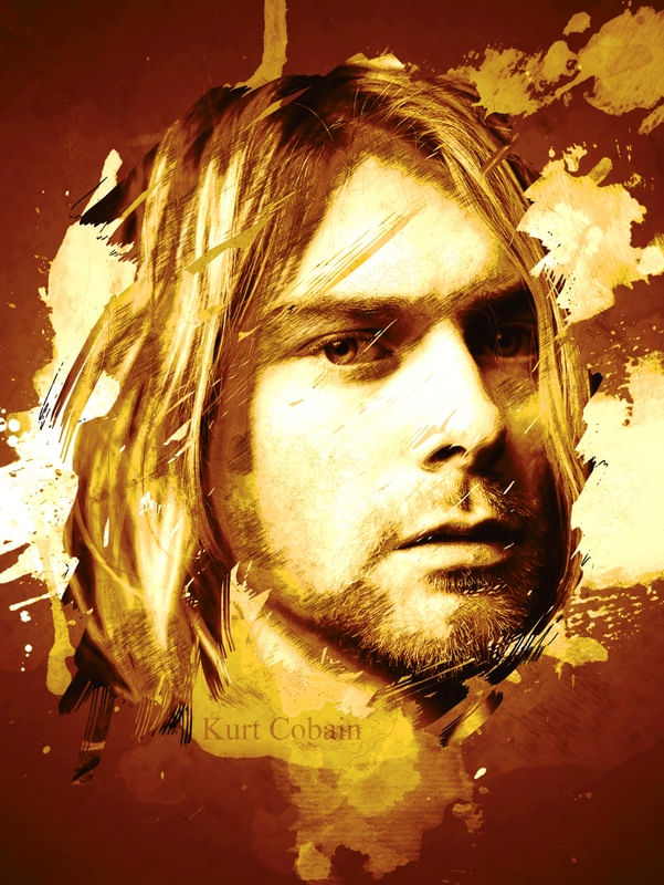 KURT COBAIN - COLEÇÃO "MÚSICOS"