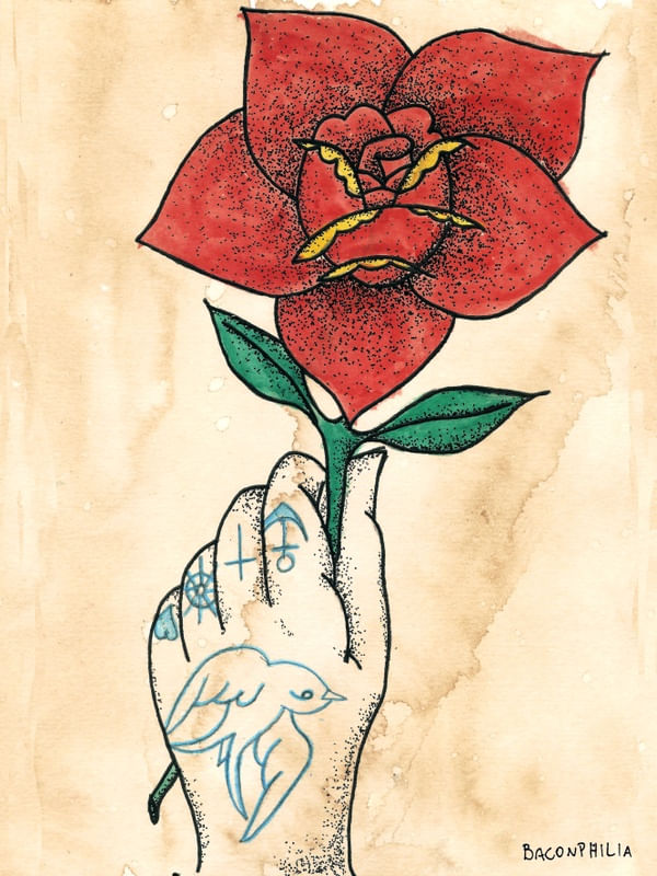 OLD SCHOOL FLOWER