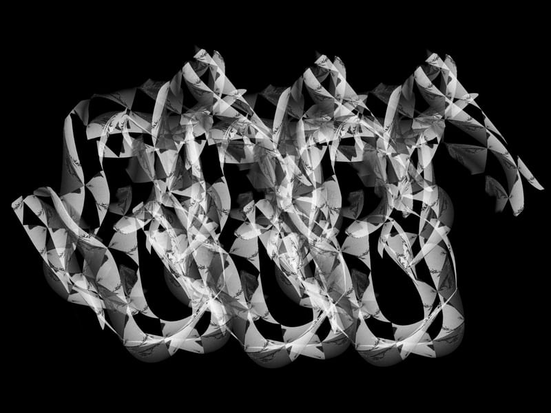 ABSTRATO PRETO E BRANCO