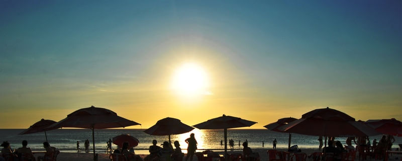 SUNSET IN BRAZIL