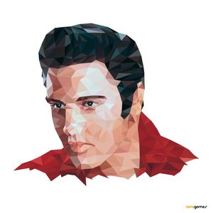 ELVIS PRESLEY LOW POLY