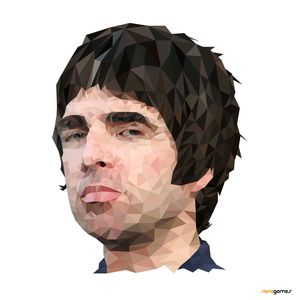 NOEL GALLAGHER LOW POLY
