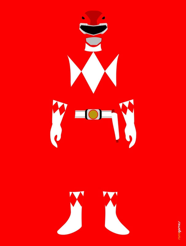 POWER RANGER VERMELHO
