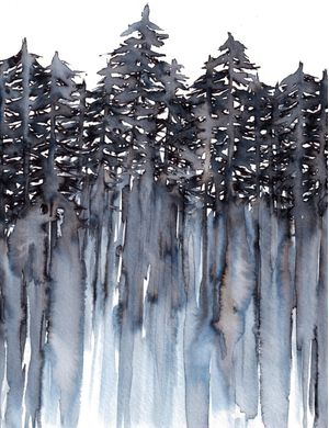 FOREST THROUGH THE TREES 1