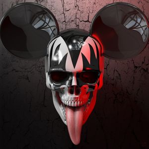 MICKEY KISS SKULL