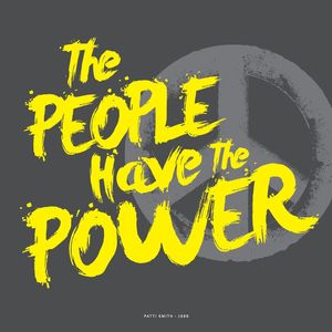 PATTI SMITH THEPEOPLE HAVE THEPOWER (QUADRADO)