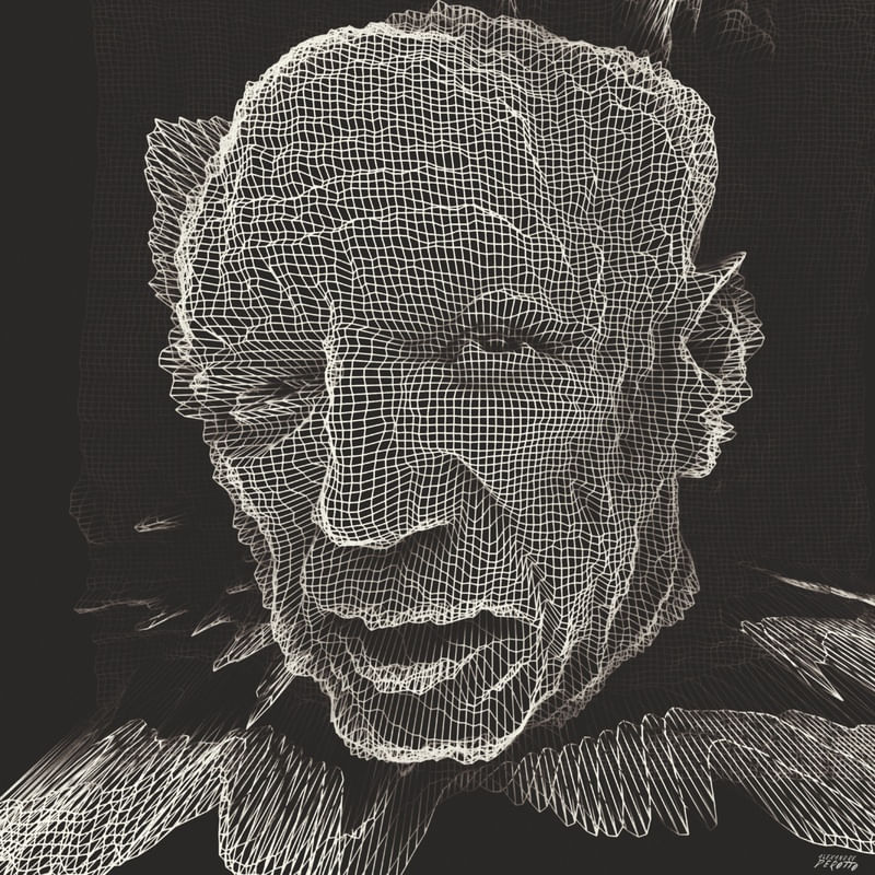 PICASSO BLACK AND LINES